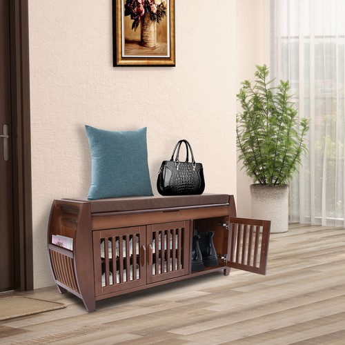 Shoe storage bench with - storage,