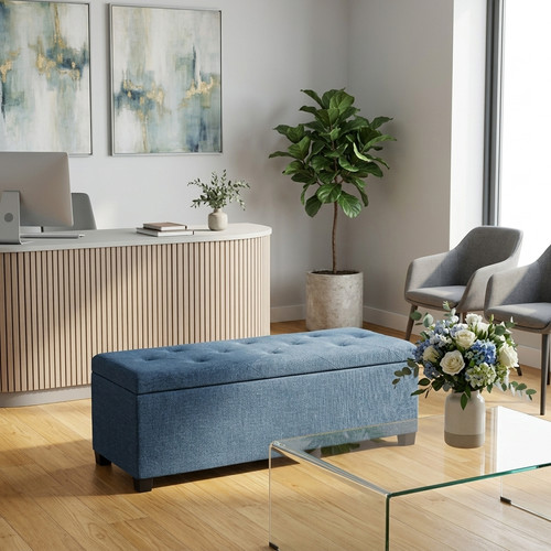 Storage ottoman bench - storage,