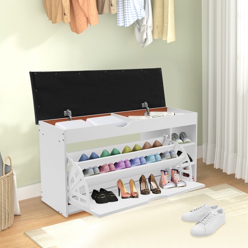 Shoe bench storage - shoe,