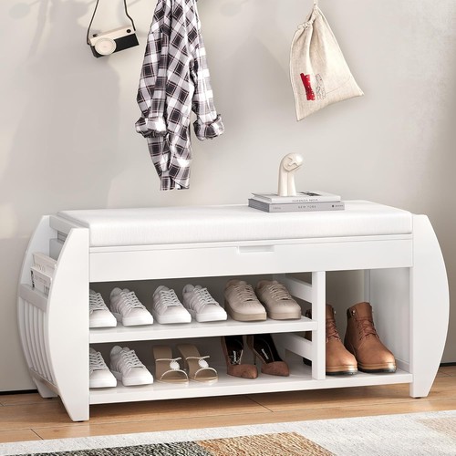Entryway storage bench - storage, shoe