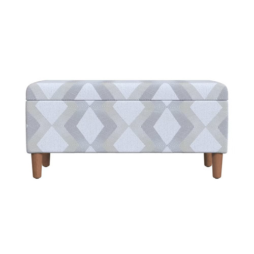 Malmo storage bench - bench, blue