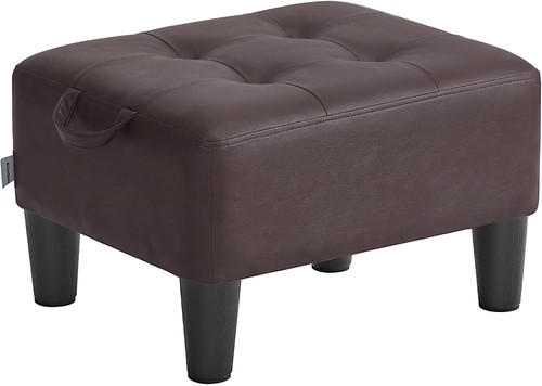 Ottoman footrest pvc - pvc, leather